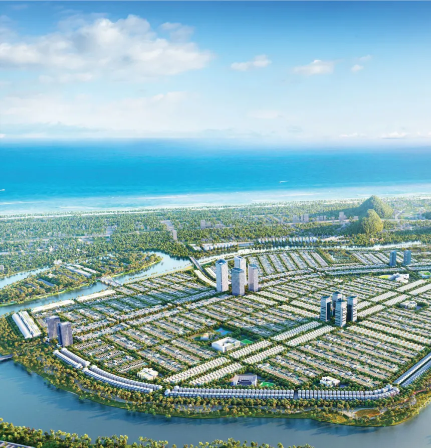 Phối cảnh Sun NeO City, hạ tầng giao thông kết nối khu vực Hòa Xuân